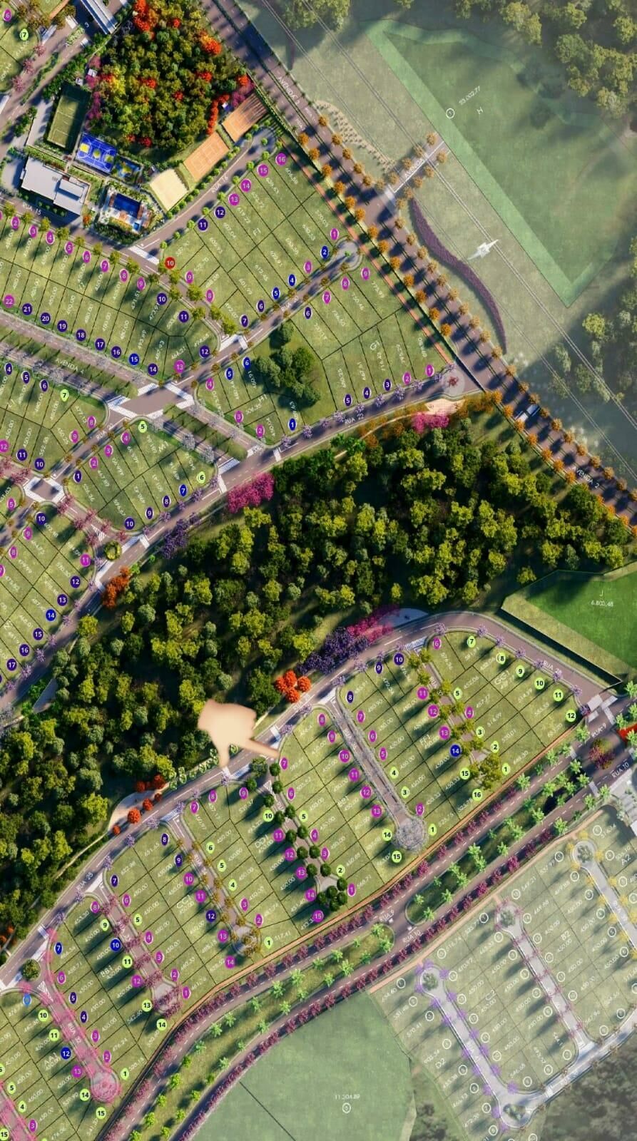 Imagem do imóvel Residencial Le Jardin Ville Sainte Anne EE1 7 592,57 m²